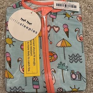NWT Little Sleepies 3-6M Pool Party Zippy